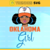 Oklahoma City Thunder Girl NFL Svg Pdf Dxf Eps Png Silhouette Svg Download Instant Design 7475