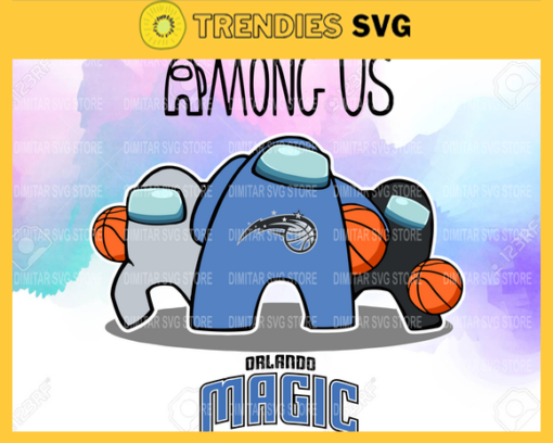 Orlando Magic Among us NBA Basketball SVG cut file for cricut files Clip Art Digital Files vector Svg Eps Png Dxf Pdf Design 7523