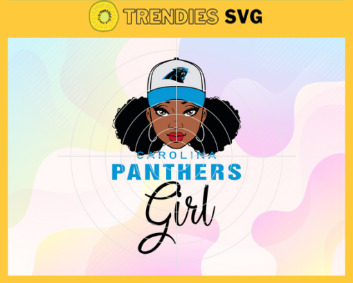 Panthers Black Girl Svg Carolina Panthers Svg Panthers svg Panthers Girl svg Panthers Fan Svg Panthers Logo Svg Design 7557