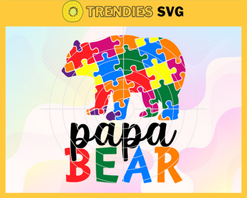 Papa Bear SVG Daddy SVG Dad To Be svg Daddy Shirt Design Bear Papa svg Dad svg Design 7562