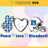 Peace Love Bluedevil Svg Duke Bluedevil Svg Bluedevil Svg Bluedevil Logo svg Bluedevil Peace Love Svg NCAA Peace Love Svg Design 7586