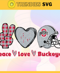 Peace Love Buckeyes Svg Ohio State Buckeyes Svg Buckeyes Svg Buckeyes Logo svg Buckeyes Peace Love Svg NCAA Peace Love Svg Design 7592