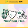 Peace Love Jets Svg New York Jets Svg Jets svg Jets Love svg Jets Fan Svg Jets Logo Svg Design 7617