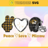 Peace Love Missouri Svg Missouri Svg Missouri Logo svg Missouri Peace Loves Peace Love Svg NCAA Peace Love Svg Football Peace Love Svg Design 7620