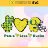 Peace Love Oregon Ducks Svg Oregon Ducks Svg Oregon Ducks Logo svg Oregon Ducks Peace Love Svg NCAA Peace Love Svg Football Peace Love Svg Design 7625