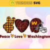 Peace Love Redskins Svg Washington Redskins Svg Redskins svg Redskins Love svg Redskins Fan Svg Redskins Logo Svg Design 7634