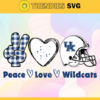 Peace Love Wildcats Svg Kentucky Wildcats Svg Wildcats Svg Wildcats Logo svg Wildcats Peace Love Svg NCAA Peace Love Svg Design 7646