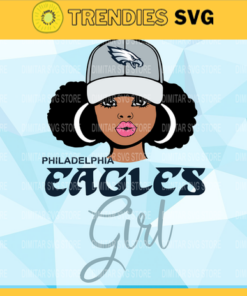 Philadelphia Eagles Girl NFL Svg Pdf Dxf Eps Png Silhouette Svg Download Instant Design 7708