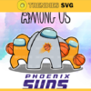 Phoenix Suns Among us NBA Basketball SVG cut file for cricut files Clip Art Digital Files vector Svg Eps Png Dxf Pdf Design 7796