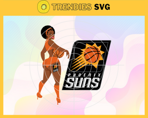 Phoenix Suns Svg Suns Svg Suns Back Girl Svg Suns Logo Svg Girl Svg Black Queen Svg Design 7802