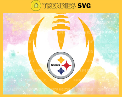Pittsburgh Steelers Baseball NFL Svg Pdf Dxf Eps Png Silhouette Svg Download Instant Design 7830 Design 7830