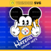 Pittsburgh Steelers Disney Inspired printable graphic art Mickey Mouse SVG PNG EPS DXF PDF Football Design 7824