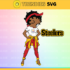 Pittsburgh Steelers Girl NFL Svg Pdf Dxf Eps Png Silhouette Svg Download Instant Design 7861