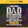 Proud Of Dad Of An Awesome Daughter Green Bay Packers Svg Green Bay Packers Best Dad Ever Best Dad Svg Green Bay Packers Dad Svg Father Gift Svg Father Day Shirt Svg Design 8028