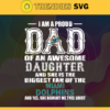 Proud Of Dad Of An Awesome Daughter Miami Dolphins Svg Miami Dolphins Best Dad Ever Best Dad Svg Miami Dolphins Dad Svg Father Gift Svg Father Day Shirt Svg Design 8092