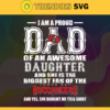 Proud Of Dad Of An Awesome Daughter Tampa Bay Svg Tampa Bay Best Dad Ever Best Dad Svg Tampa Bay Dad Svg Father Gift Svg Father Day Shirt Svg Design 8103