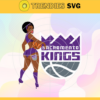 Sacramento Kings Svg Kings Svg Kings Back Girl Svg Kings Logo Svg Girl Svg Black Queen Svg Design 8229