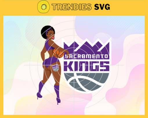 Sacramento Kings Svg Kings Svg Kings Back Girl Svg Kings Logo Svg Girl Svg Black Queen Svg Design 8229