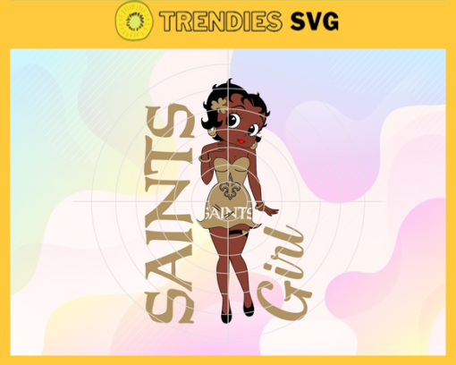 Saints Black Girl Svg New Orleans Saints Svg Saints svg Saints Girl svg Saints Fan Svg Saints Logo Svg Design 8236