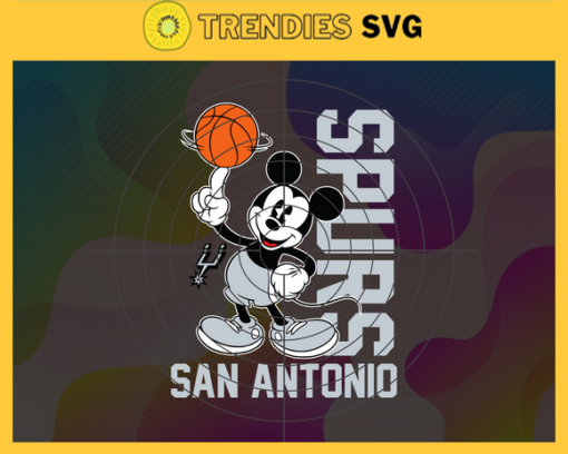 San Antonio Spurs Svg Spurs Svg Spurs Disney Mickey Svg Spurs Logo Svg Mickey Svg Basketball Svg Design 8252