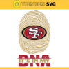 San Francisco 49ers It is in my DNA Svg Sport NFL Svg DNA T Shirt DNA Cut Files Silhouette Svg Download Instant Design 8312