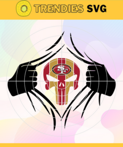 San Francisco 49ers Skull NFL Svg San Francisco 49ers San Francisco svg San Francisco Skull svg 49ers svg 49ers Skull svg Design 8337