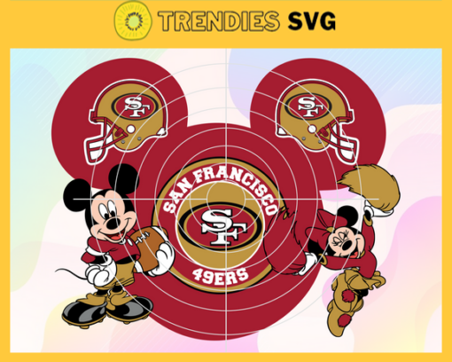 San Francisco 49ers Svg 49ers Svg 49ers Disney Mickey Svg 49ers Logo Svg Mickey Svg Football Svg Design 8352