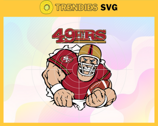 San Francisco 49ers Svg 49ers svg 49ers Man Svg 49ers Fan Svg 49ers Logo Svg 49ers Team Svg Design 8358