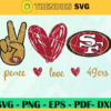 San Francisco 49ers Svg NFL Svg National Football League Svg Match Svg Teams Svg Football Svg Design 8368