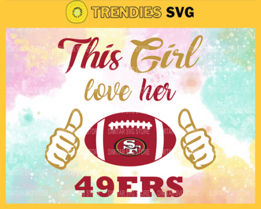 San Francisco 49ers Svg NFL Svg National Football League Svg Match Svg Teams Svg Football Svg Design 8370