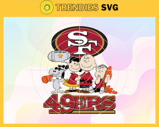 San Francisco 49ers The Peanuts And Snoppy Svg San Francisco 49ers San Francisco svg San Francisco Snoopy svg 49ers svg 49ers Snoopy svg Design 8373