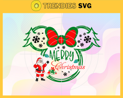 Santa Claus Mickey Christmas Svg Christmas Svg Santa Claus Svg Minnie Svg Mickey Svg Merry Christmas Svg Design 8386