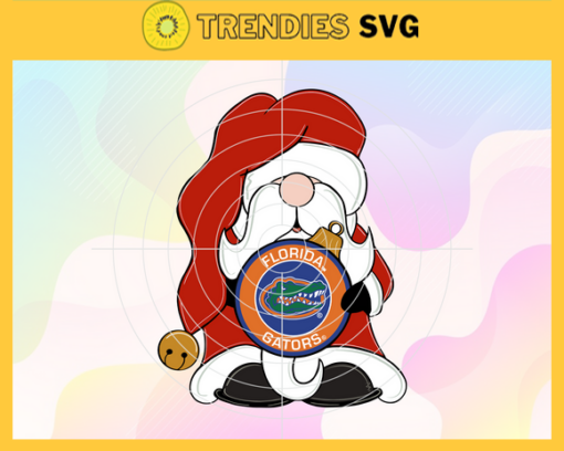 Santa Gnome With Florida Gators Svg Gators Svg Gators Santa Svg Gators Logo Svg Gators Christmas Svg Football Svg Design 8408