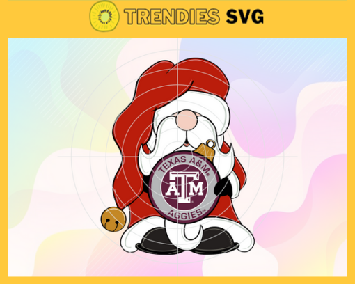 Santa Gnome With Texas AM Aggies Svg AM Aggies Svg AM Aggies Santa Svg AM Aggies Logo Svg AM Aggies Christmas Svg Football Svg Design 8441