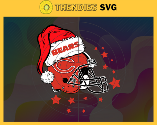 Santa With Chicago Bears Svg Bears Svg Bears Santa Svg Bears Logo Svg Bears Christmas Svg Football Svg Design 8477