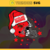 Santa With Cleveland Browns Svg Browns Svg Browns Santa Svg Browns Logo Svg Browns Christmas Svg Football Svg Design 8483