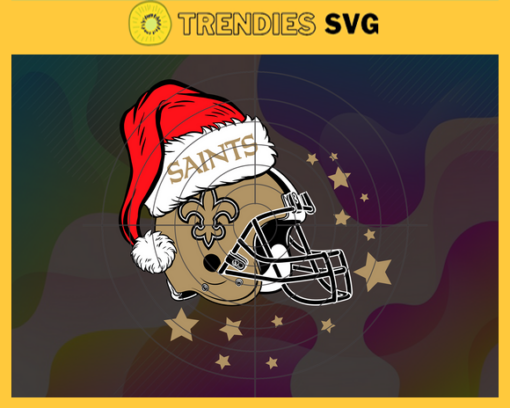 Santa With New Orleans Saints Svg Saints Svg Saints Santa Svg Saints Logo Svg Saints Christmas Svg Football Svg Design 8527