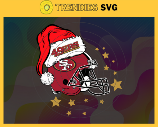Santa With San Francisco 49ers Svg 49ers Svg 49ers Santa Svg 49ers Logo Svg 49ers Christmas Svg Football Svg Design 8545
