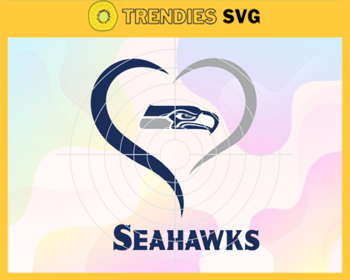 Seattle Seahawks Heart NFL Svg Seattle Seahawks Seattle svg Seattle Heart svg Seahawks svg Seahawks Heart svg Design 8640