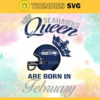 Seattle Seahawks Queen Are Born In February NFL Svg Seattle Seahawks Seattle svg Seattle Queen svg Seahawks svg Seahawks Queen svg Design 8656