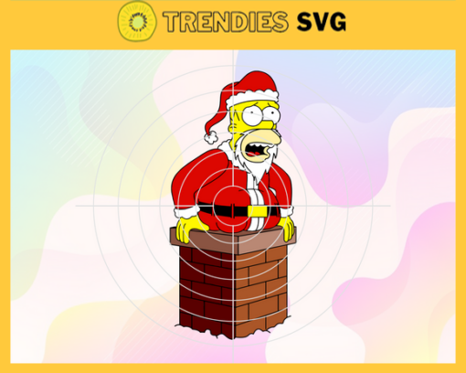 Simpsons Santa Christmas Svg Christmas Svg Simpsons Svg Simpsons Santa Svg Svg Christmas Svg Design 8768