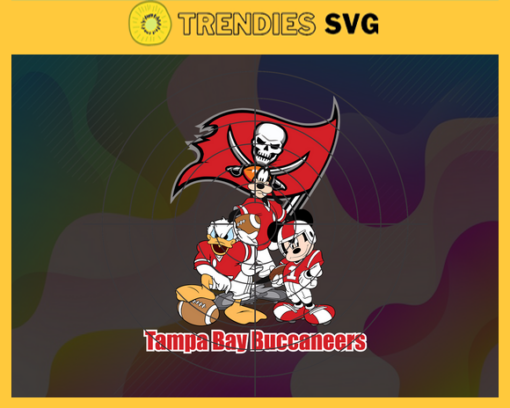 Tampa Bay Buccaneers Cartoon Movie Svg Donald Duck Svg Mickey Svg Pluto Svg Buccaneers Svg Buccaneers Team Svg Buccaneers Logo Svg Design 9300