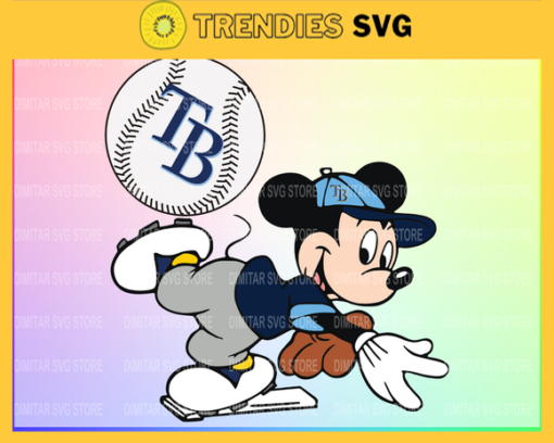 Tampa Bay Rays Mickey Svg Eps Png Dxf Pdf Baseball SVG files Design 9401