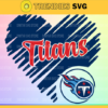 Tennessee Titans Heart NFL Svg Sport NFL Svg Heart T Shirt Heart Cut Files Silhouette Svg Download Instant Design 9459