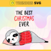 The Best Christmas Ever Svg Christmas Svg Christmas Sloth Svg Sloth Svg Christmas 2021 Svg Sleepy Sloth Svg Design 9587