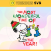 The Most Wonderful Time Of The Year Svg Christmas Svg Santa Snoopy Svg Snoopy Svg Claus Svg Merry Christmas Svg Design 9648