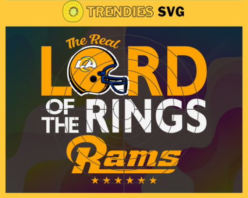 The Real Lord Of The Rings Rams Svg Los Angeles Rams Svg Rams svg Rams Girl svg Rams Fan Svg Rams Logo Svg Design 9678
