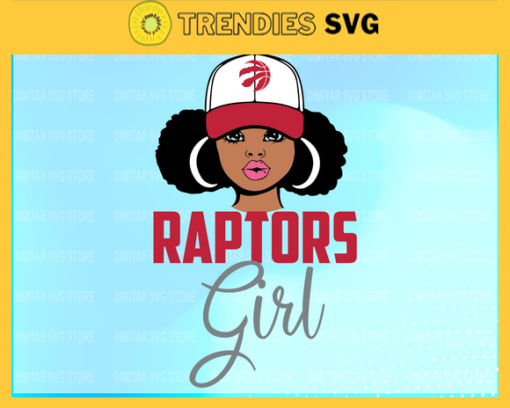 Toronto Raptors Girl Girl NFL Svg Pdf Dxf Eps Png Silhouette Svg Download Instant Design 9977