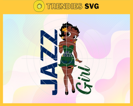 Utah Jazz Svg Jazz Svg Jazz Back Girl Svg Jazz Logo Svg Girl Svg Black Queen Svg Design 10020