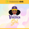Vikings Black Girl Svg Minnesota Vikings Svg Vikings svg Vikings Girl svg Vikings Fan Svg Vikings Logo Svg Design 10028